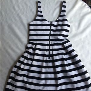 Striped Ponte Dress from Bethany Mota Collection